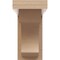 Ekena Millwork 3"W x 6"D x 6"H Classic Emerson Rough Cedar Woodgrain TimberThane Corbel, Primed Tan CORUR03X06X06EMRRCPR - alternate 2